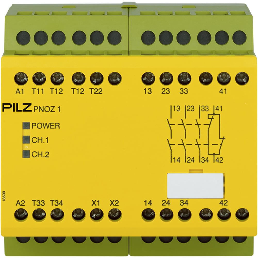 Pilz PNOZ 1 24VDC 3N/O 1N/C