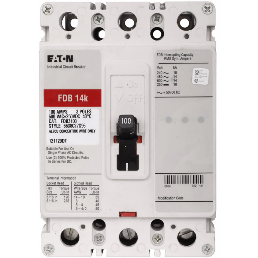 Eaton Cutler Hammer FDB3150L