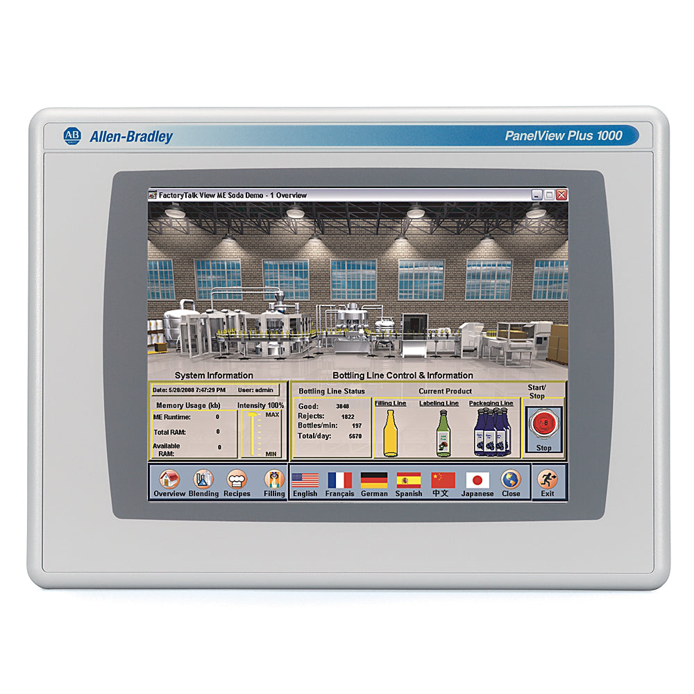 Allen Bradley 2711PC-T10C4D8