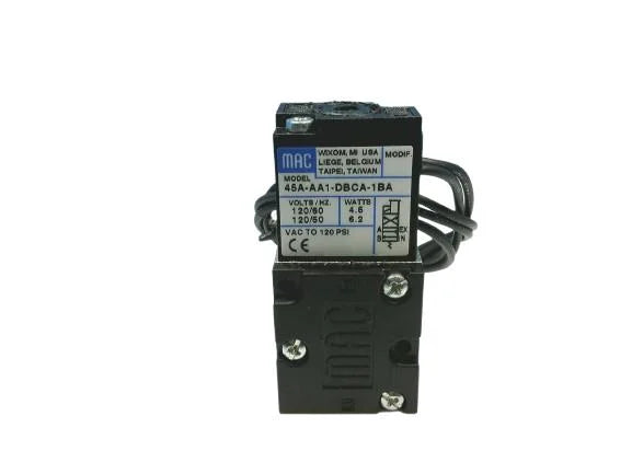 MAC VALVES 45A-AA1-DBCA-1BA
