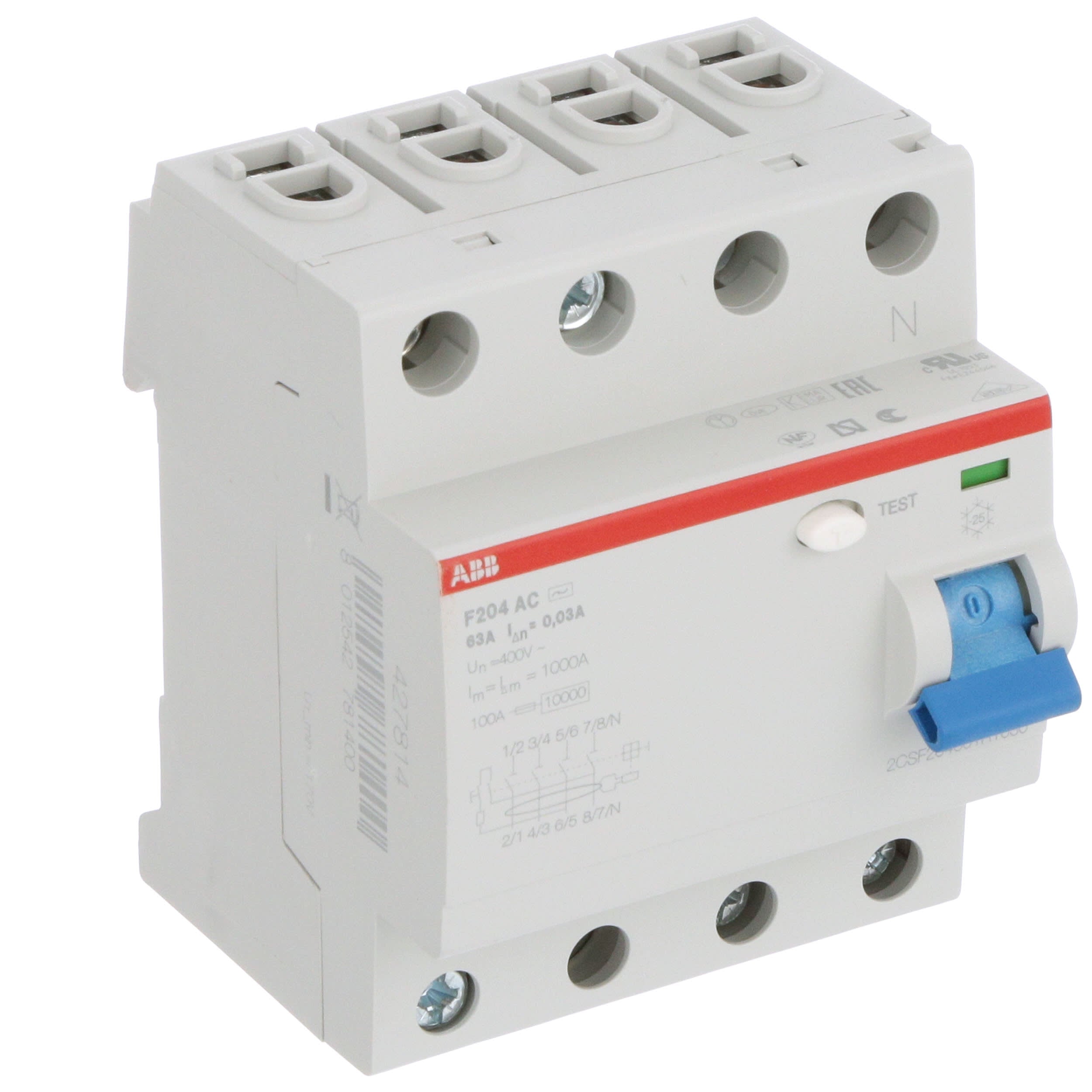 ABB F204AC-63/0.03